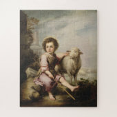Der gute Hirte, Esteban Murillo Puzzle (Vertikal)