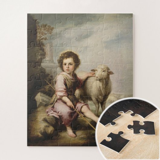 Der gute Hirte, Esteban Murillo Puzzle