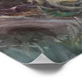 Der gute Hirte Jesus Christus Poster (Ecke)