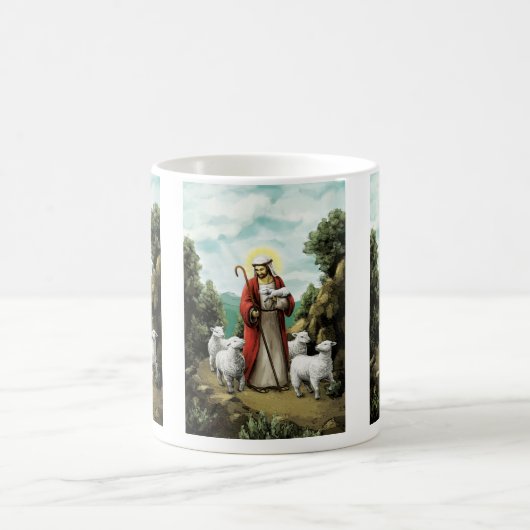 Der gute Hirte Kaffeetasse (Mittel)