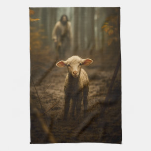 Der gute Hirte und das verlorene Lamm – Jesus & La Geschirrtuch