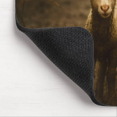 Der gute Hirte und das verlorene Lamm – Jesus & La Mousepad (Ecke)