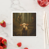 Der gute Hirte und das verlorene Lamm – Jesus & La Serviette (Beispiel)