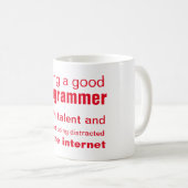 Der gute Programmierer Kaffeetasse (VorderseiteRechts)