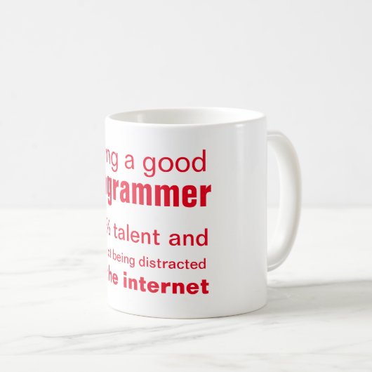 Der gute Programmierer Kaffeetasse (VorderseiteRechts)