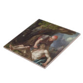 Der gute Samariter, c.1751-52 (Öl auf Leinwand) Fliese (Seite)