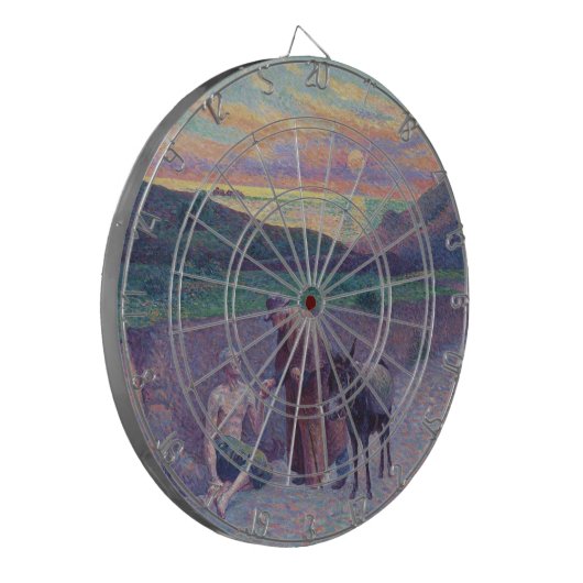 Der gute Samariter Dartscheibe (Vorderseite Links)