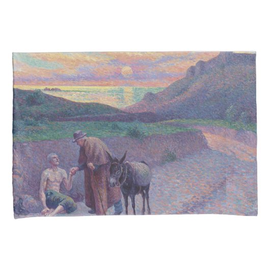 Der gute Samariter Kissenbezug (Vorderseite-Rechts)