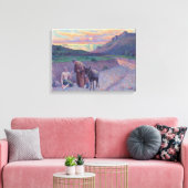 Der gute Samariter Leinwanddruck (Insitu (Wohnzimmer))