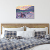 Der gute Samariter Leinwanddruck (Insitu (Schlafzimmer))