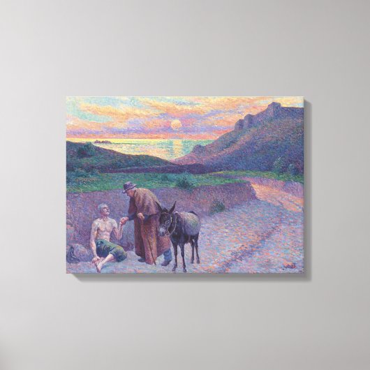 Der gute Samariter Leinwanddruck (Vorderseite)