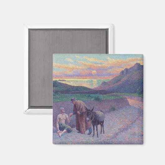 Der gute Samariter Magnet (Vorderseite/Rückseite)