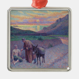 Der gute Samariter Ornament Aus Metall