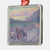 Der gute Samariter Ornament Aus Metall (Links)