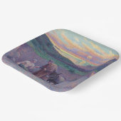 Der gute Samariter Pappteller (Gewinkelt)