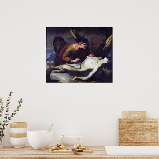 Der gute Samariter Poster (Küche)