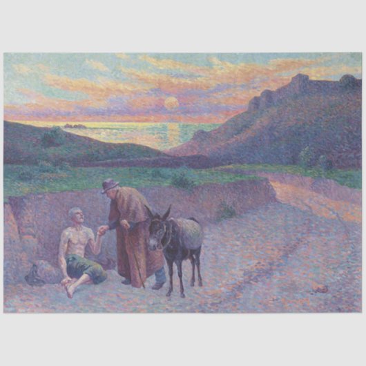 Der gute Samariter Seidenpapier (Vorderseite)