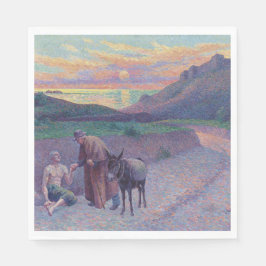 Der gute Samariter Serviette