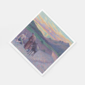 Der gute Samariter Serviette (Ecke)