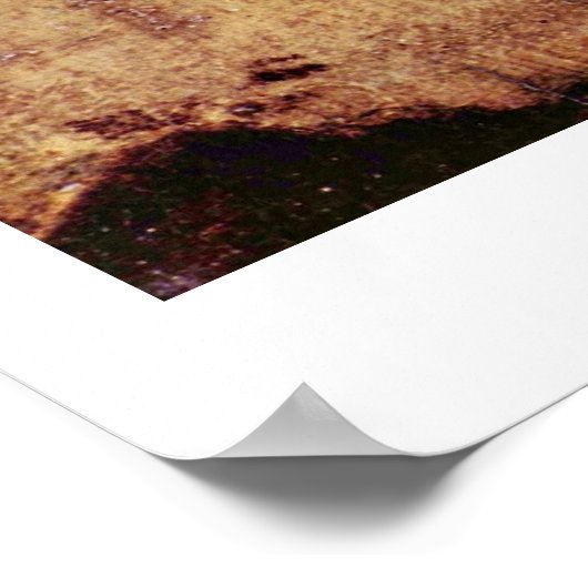 Der gute Samariter von Rembrandt Van Rijn Poster (Ecke)