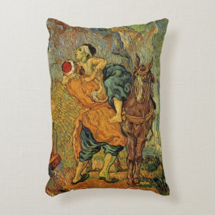 Der gute Samariter von Vincent van Gogh Dekokissen