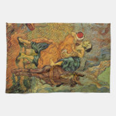 Der gute Samariter von Vincent van Gogh Geschirrtuch (Horizontal)