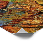 Der gute Samariter von Vincent van Gogh Poster (Ecke)