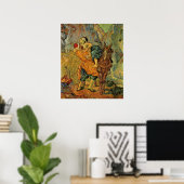 Der gute Samariter von Vincent van Gogh Poster (Heimbüro)