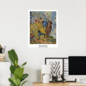 Der gute Samariter von Vincent Van Gogh Poster (Heimbüro)