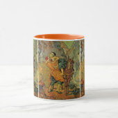 Der gute Samariter von Vincent van Gogh Tasse (Zentrum)