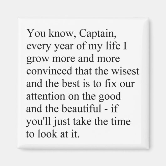 Der gute und der schöne Magnet (Vorne)