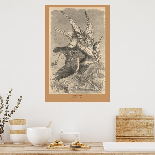Der Gyrfalcon Poster (Küche)