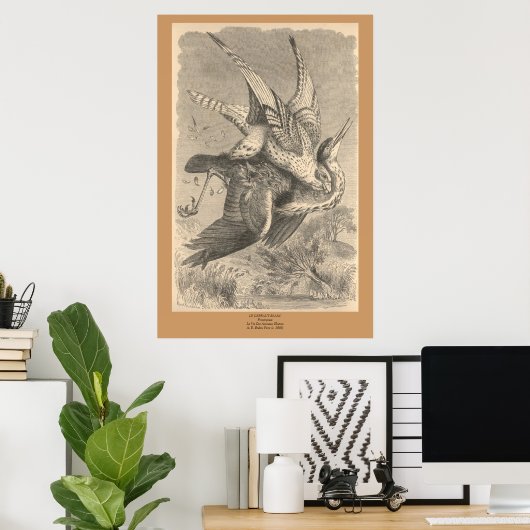Der Gyrfalcon Poster (Heimbüro)