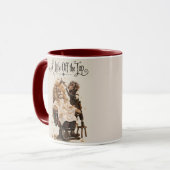 Der Haarschnitt des Löwen Tasse (Vorderseite Links)
