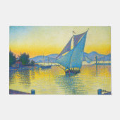 Der Hafen bei Sunset, Signac Fußmatte (Vorderseite)