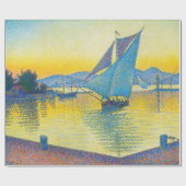 Der Hafen bei Sunset, Signac Geschenkpapier (Flach)
