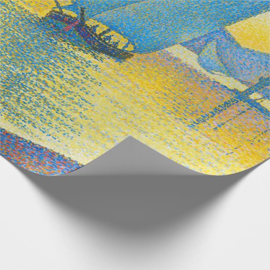 Der Hafen bei Sunset, Signac Geschenkpapier (Ecke)