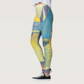 Der Hafen bei Sunset, Signac Leggings