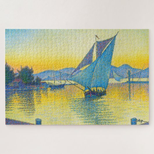 Der Hafen bei Sunset, Signac Puzzle (Horizontal)