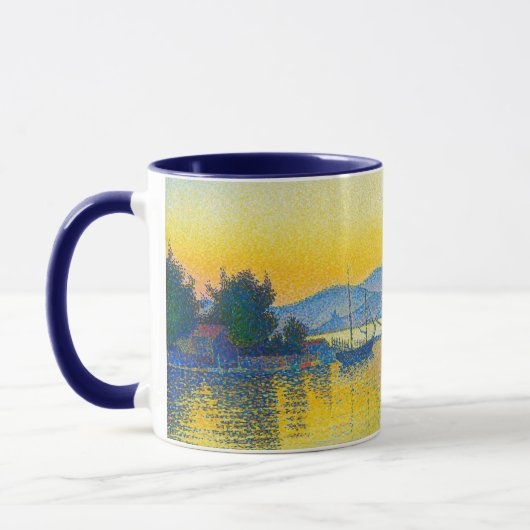 Der Hafen bei Sunset, Signac Tasse (Links)