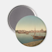 Der Hafen, Bordeaux, Frankreich Magnet (Vorderseite/Rückseite)