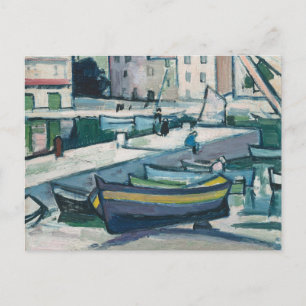 Der Hafen, Cassis   Samuel John Peploe Postkarte