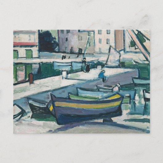 Der Hafen, Cassis | Samuel John Peploe Postkarte (Vorderseite)