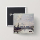 Der Hafen des Handels, Le Havre, 1892 Button (Vorne & Hinten)