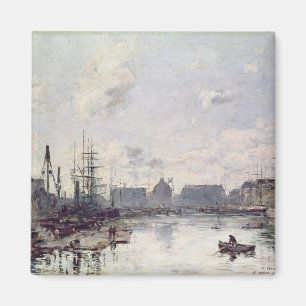 Der Hafen des Handels, Le Havre, 1892 Magnet