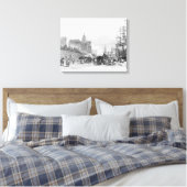 Der Hafen des Prinzen, Liverpool Leinwanddruck (Insitu (Schlafzimmer))