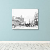 Der Hafen des Prinzen, Liverpool Leinwanddruck (Insitu (Holzboden))