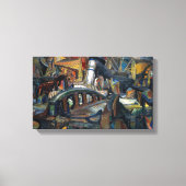 Der Hafen Leinwanddruck (Vorderseite)