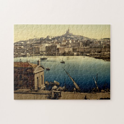 Der Hafen Marseille Frankreich Puzzle (Horizontal)