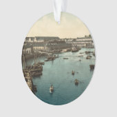 Der Hafen Militaire II, Brest, Frankreich Ornament (Vorderseite)